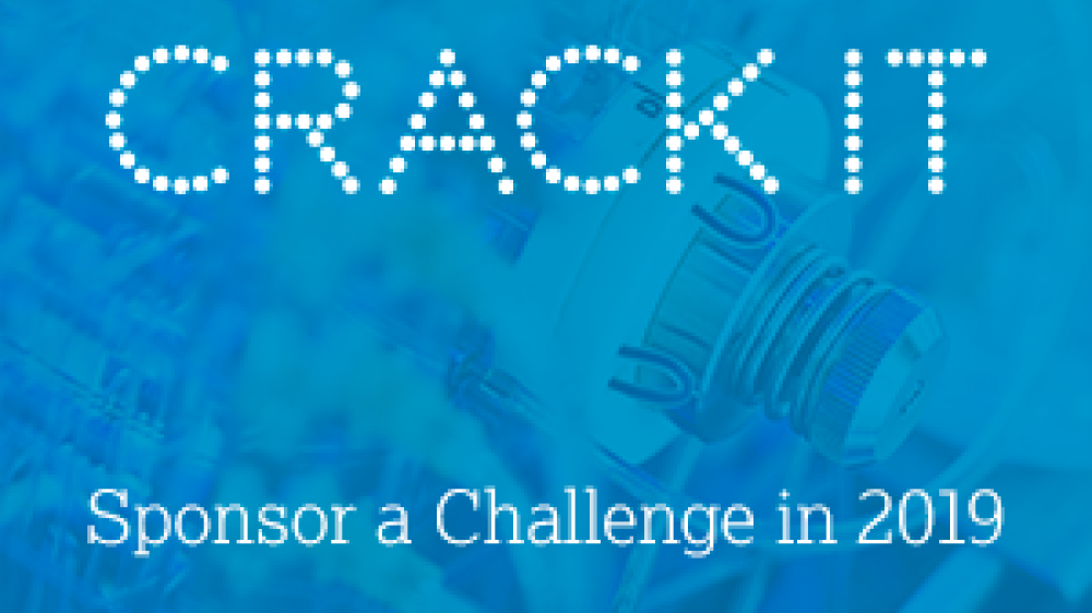 CRACK IT sponsor a challenge in 2019 logo