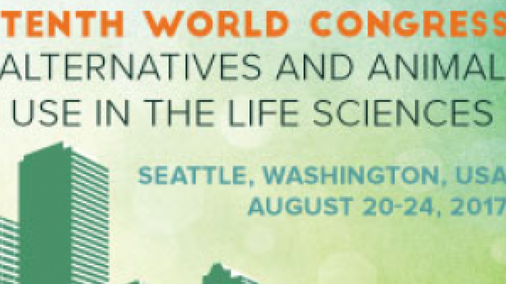The tenth World Congress on Alternatives from the 20 to 24 August in Seattle poster