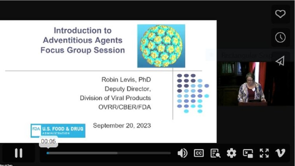 2023 WHO Workshop: Session 3 introduction - Robin Levis, FDA/CBER