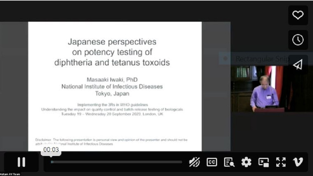 2023 WHO Workshop - Session 4 Japanese perspectives ...diphtheria and tetanus toxoids, Masaaki Iwaki, NIID, Japan