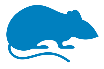 A graphic of a mouse ultramartine